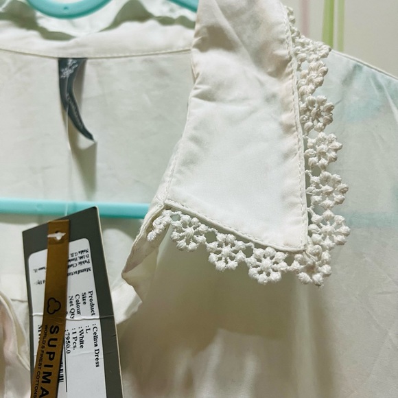 White shirt style midi dress ! - Picture 5 of 9